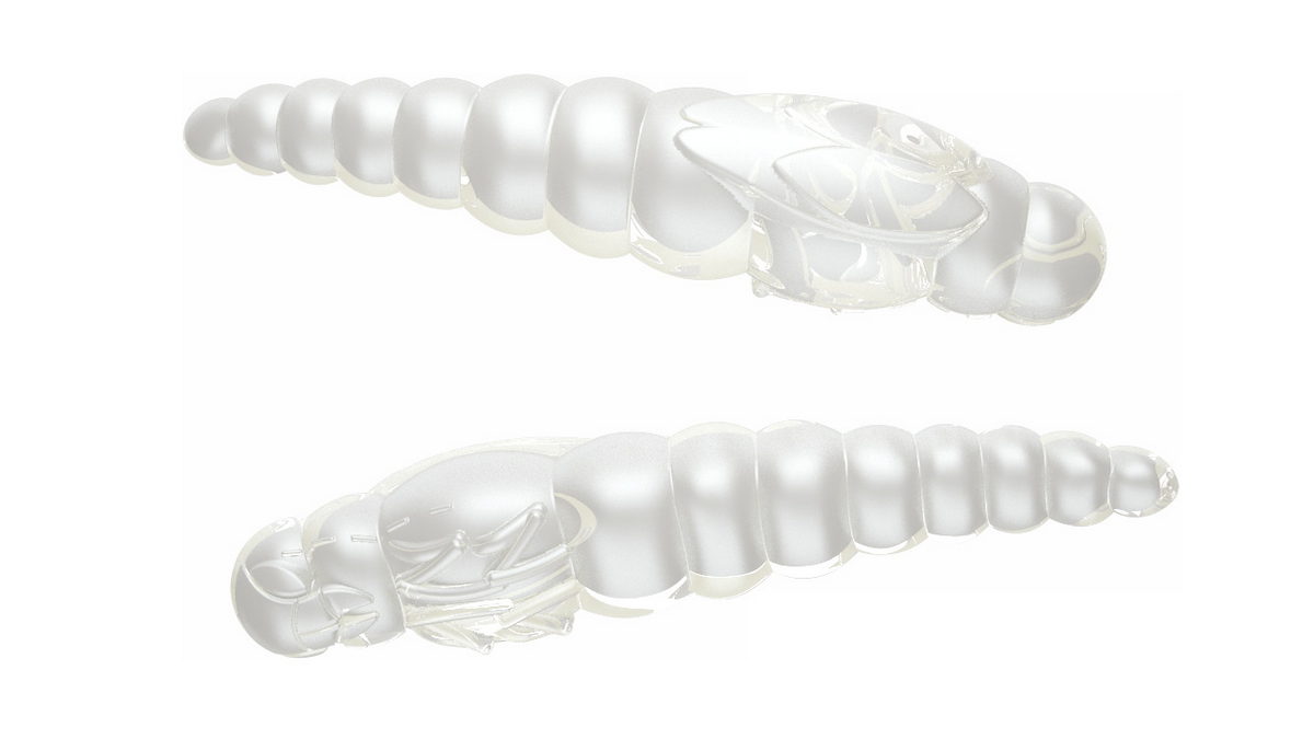 LIBRA LURES Largo Slim 28 Cheese 040-black 15st, Forellenköder, schwimmend und aromatisiert — 2.80 Silver Pearl Krill