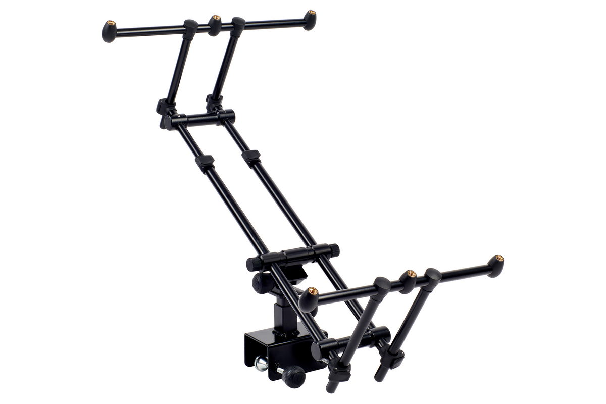 DAIWA Boat Pod 3 Pod für bis zu 3 Ruten 80x20x10cm Boot-Rutenständer für 3 Ruten
