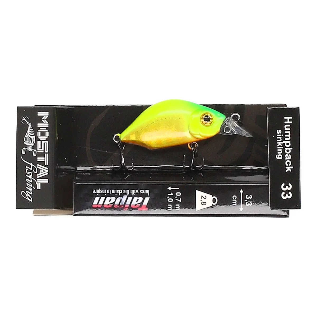 TAIPAN Humpback Citrus 33mm