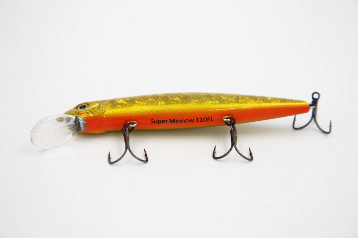 Super Minnow Gold Shiner 110mm