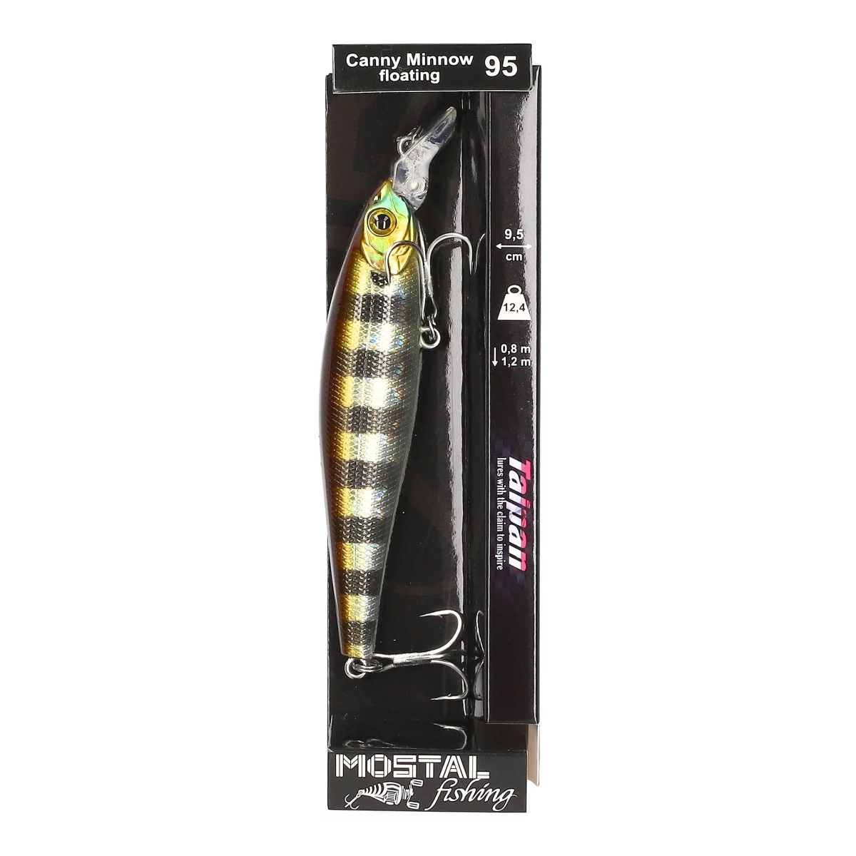TAIPAN Canny Minnow US Perch 80mm