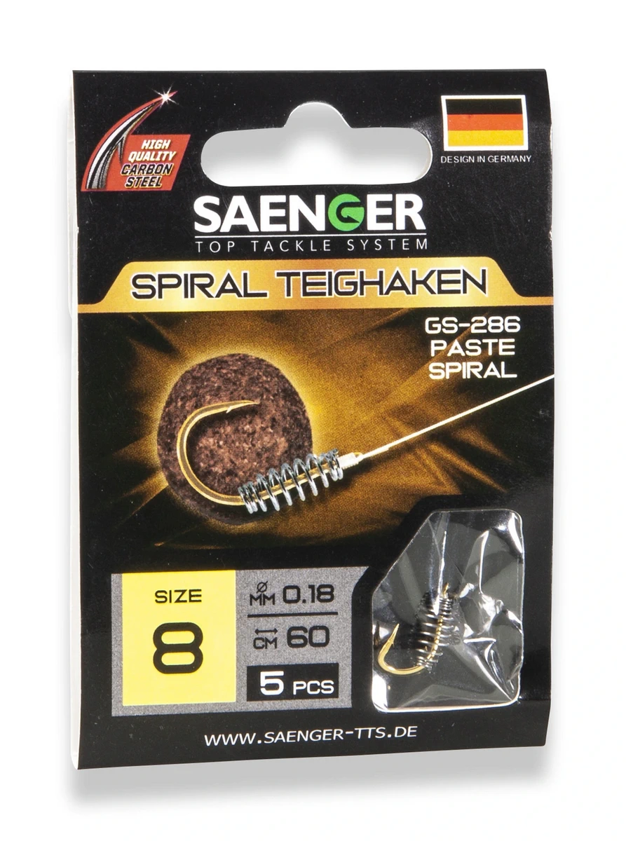 SÄNGER Spiral Teighaken SR-286 150cm 2 / 5pcs. — 2 gold
