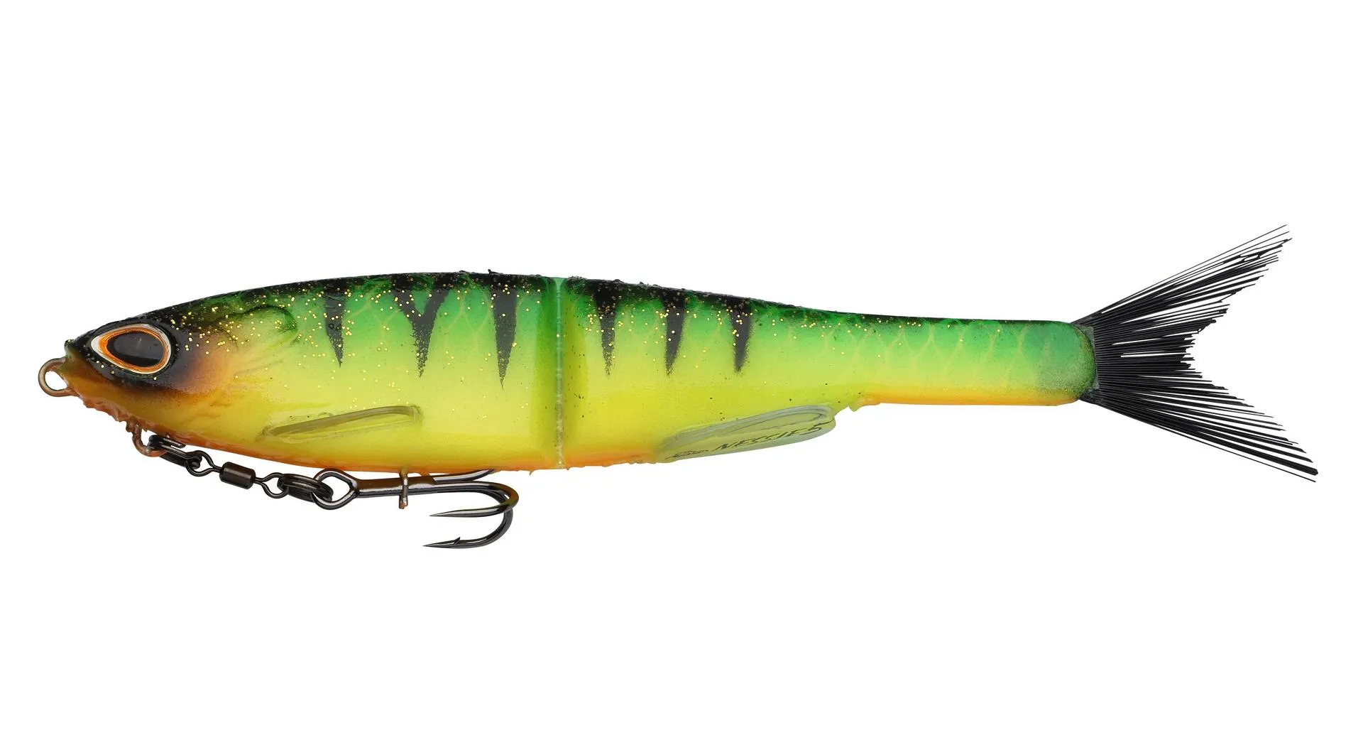 Berkley Nessie 12cm Firetiger Gummifische,Twister