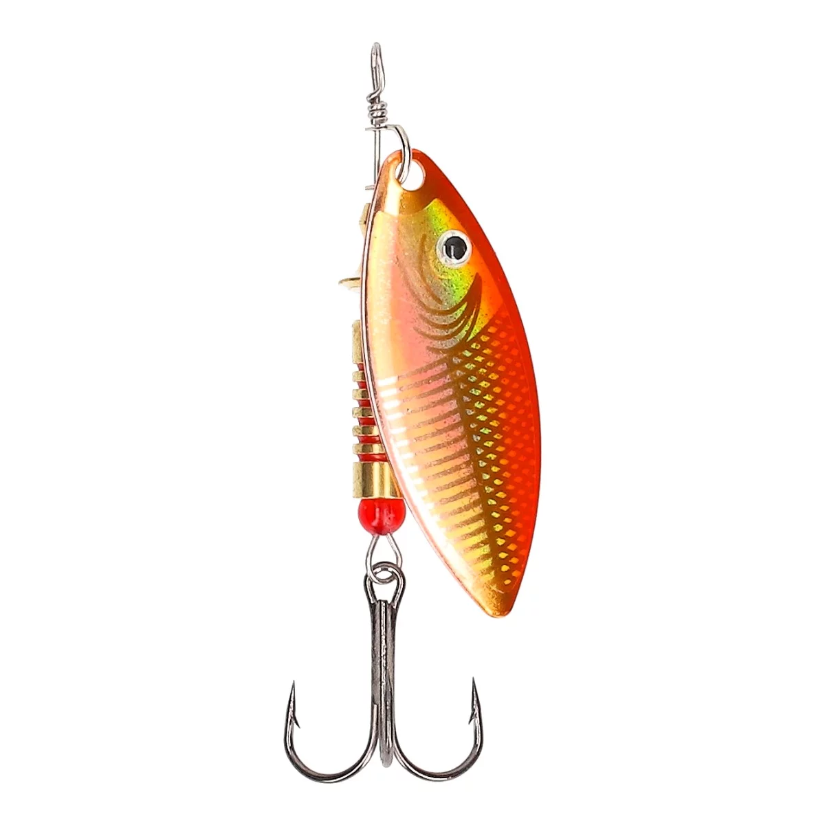 MOSTAL Slim Spin Silver Flex 1, 4g/6cm — 0copper orange