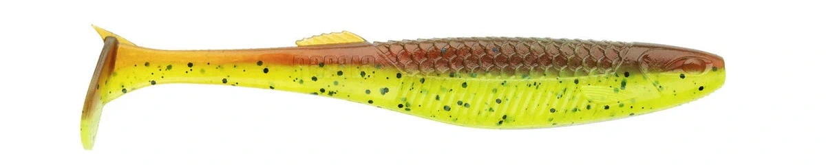 RAPALA The Kickman 4.5 115 MOCH, 11,5cm 6,5g Motor Oil Chartreuse