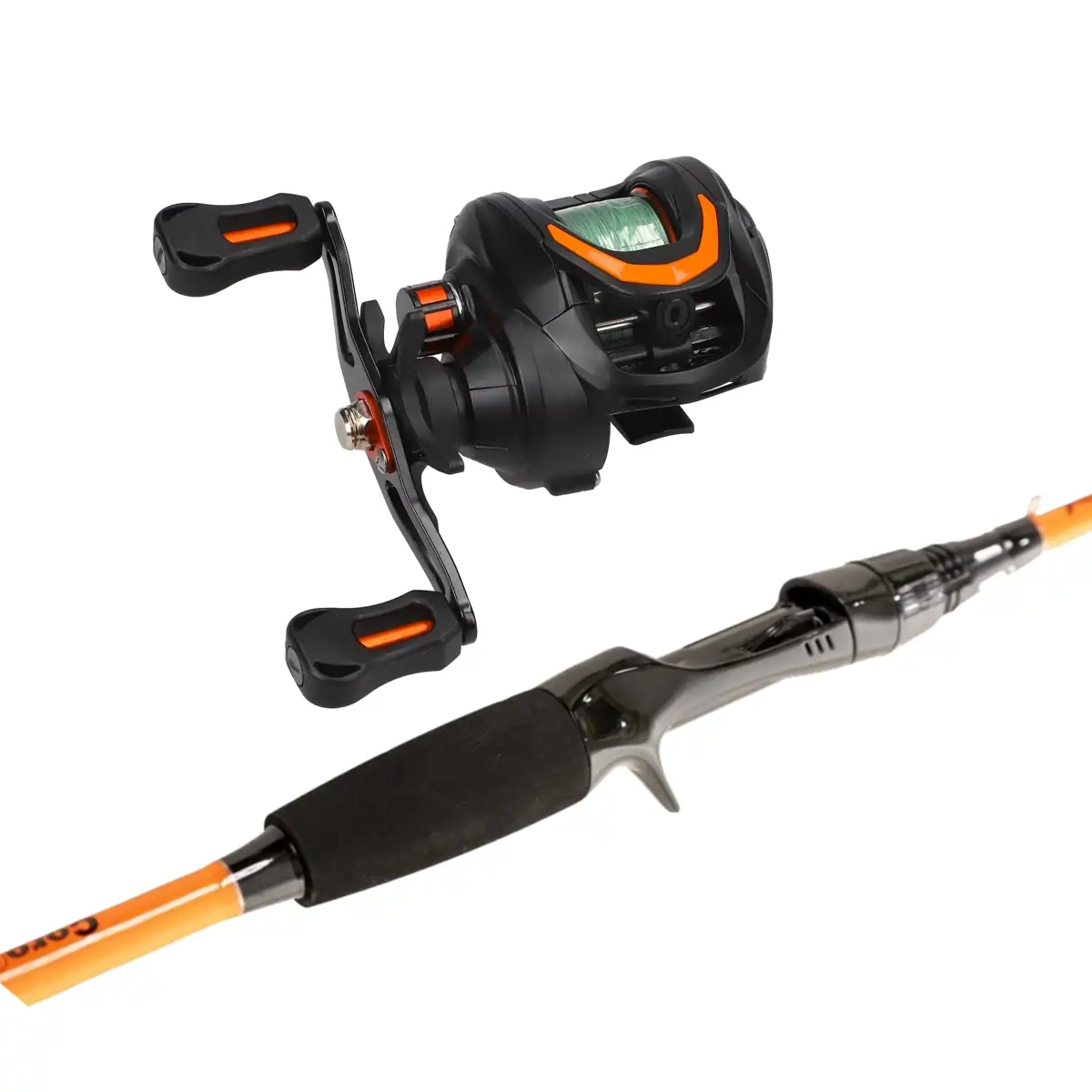 COROFISH Corocast 1.98m 2sec 10-40gr Combo mit Baitcast 301 LH CO Braid