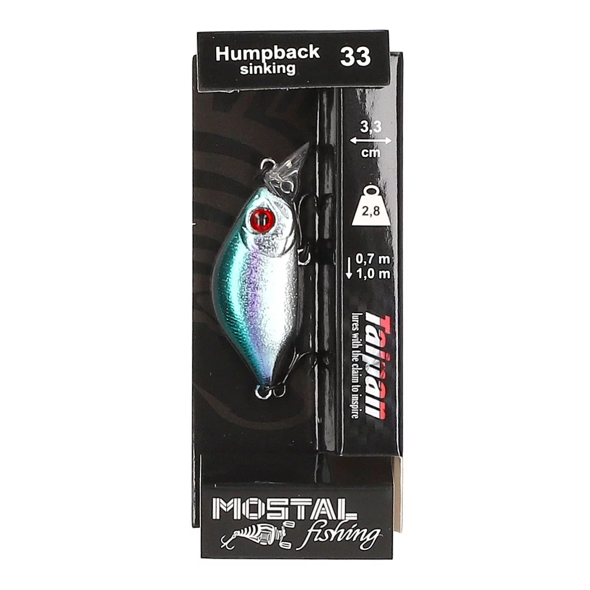 TAIPAN Humpback Rainbow Trout 33mm