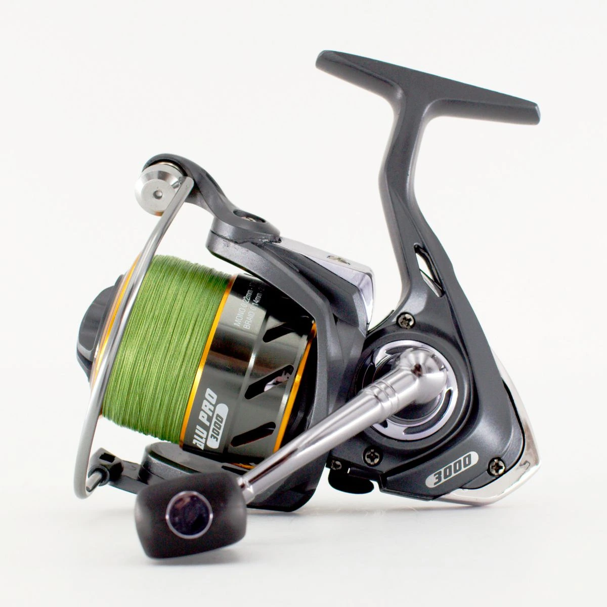 MOSTAL Taipan Spin 2.70m 40g Combo mit Alu Pro 3000 CO Braid Rolle Ansicht