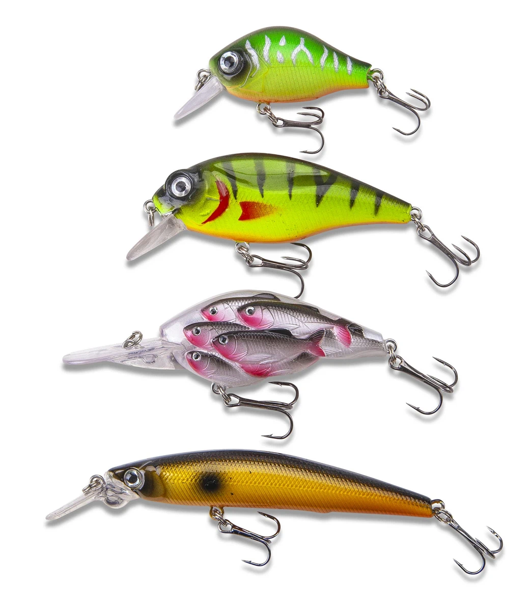SÄNGER Specialist Barsch Wobbler Set 1/4pcs. — Barsch-Set 2