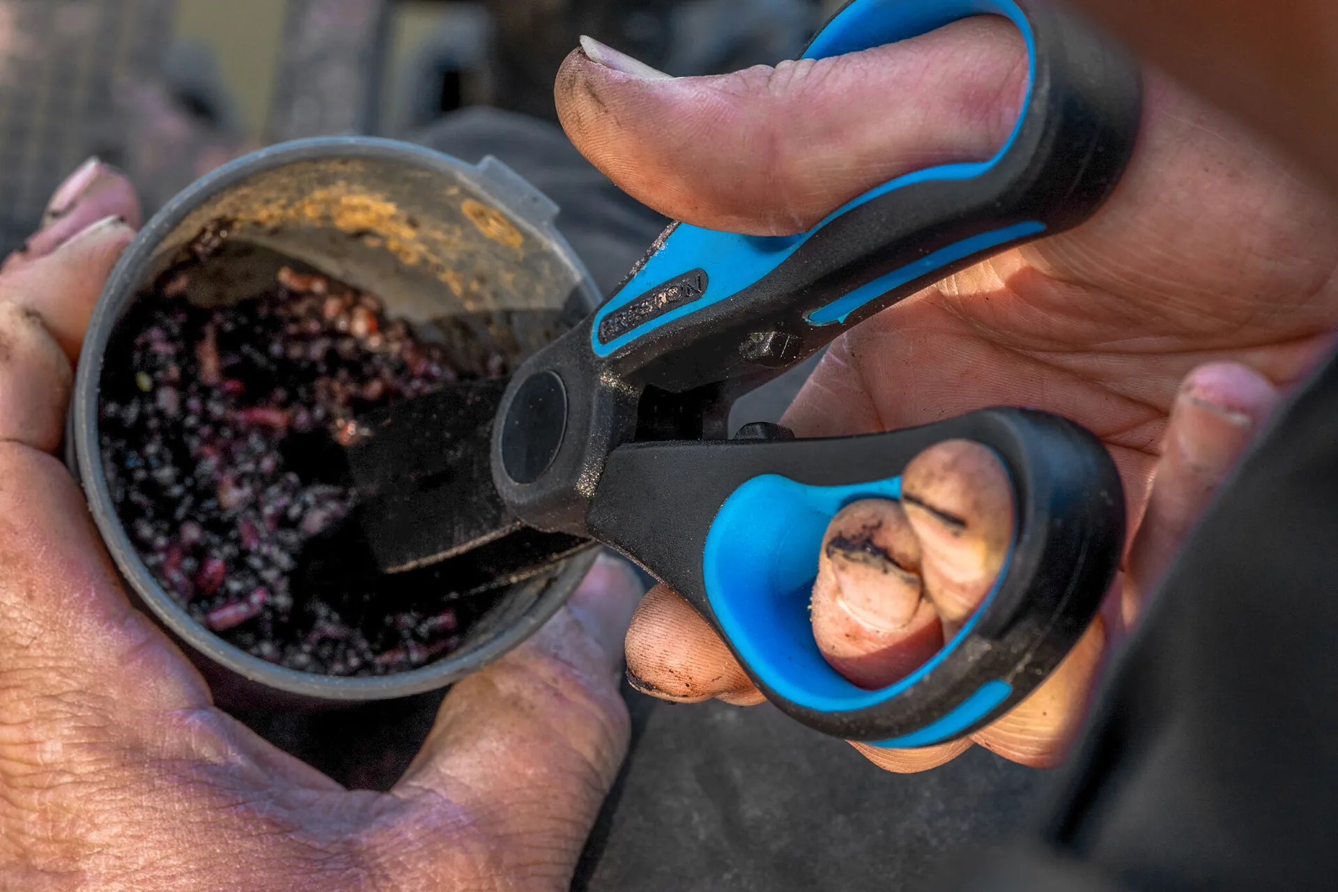 PRESTON Worm Scissors weitere Ansicht