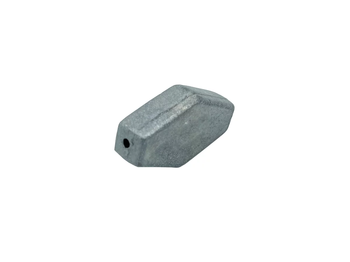 COROFISH Sechskantblei mit Loch 10g 4st