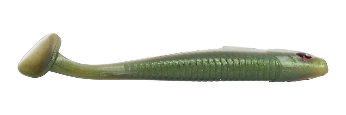 MOSTAL Taipan Zander 10cm / 8g 5 Stück Pearl Pepper UV-Active — 11.5 ayu