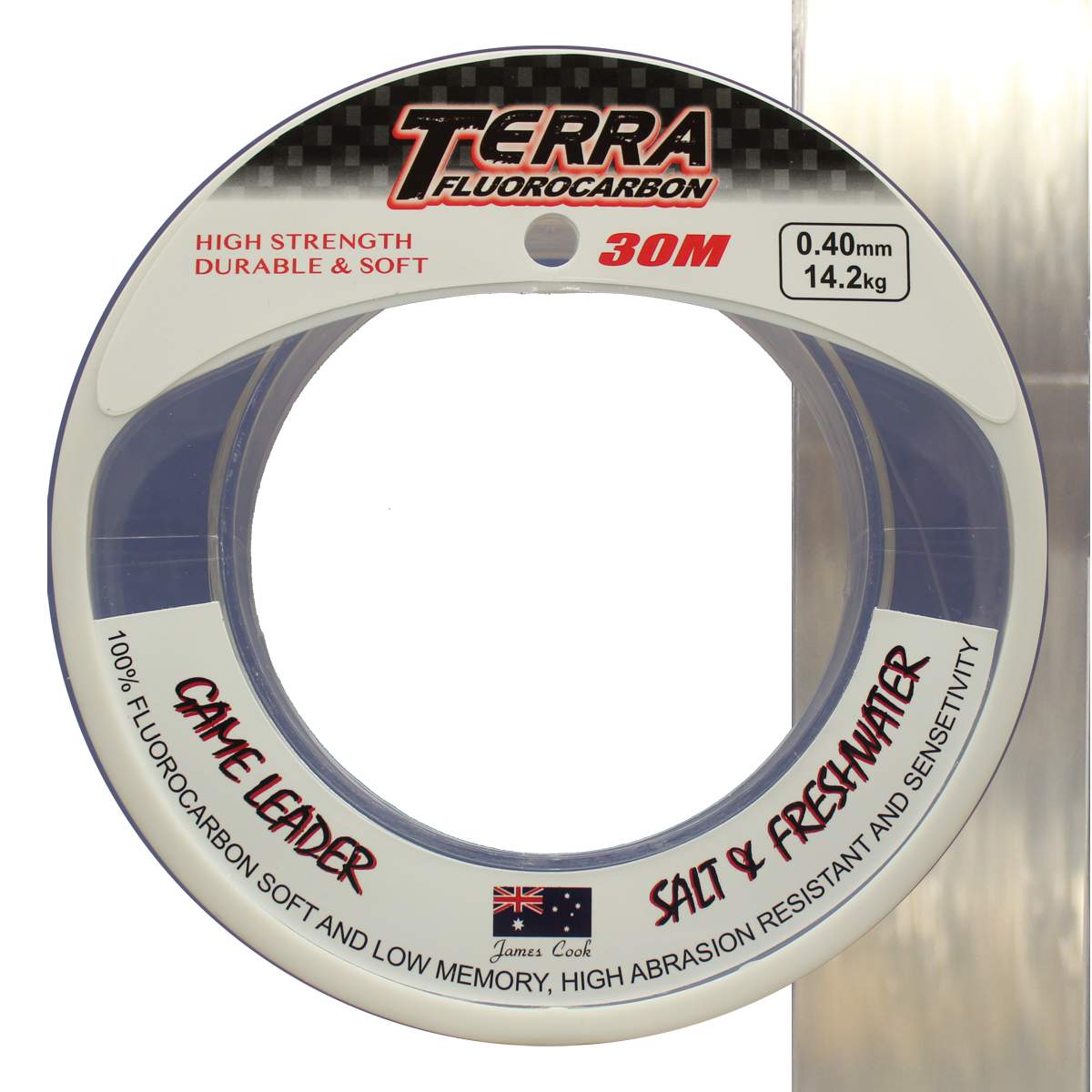 James Cook Terra Game Leader Fluorocarbon, Angelschnur, Vorfachschnur James Cook Terra Game Leader Fluorocarbon, Angelschnur, Vorfachschnur