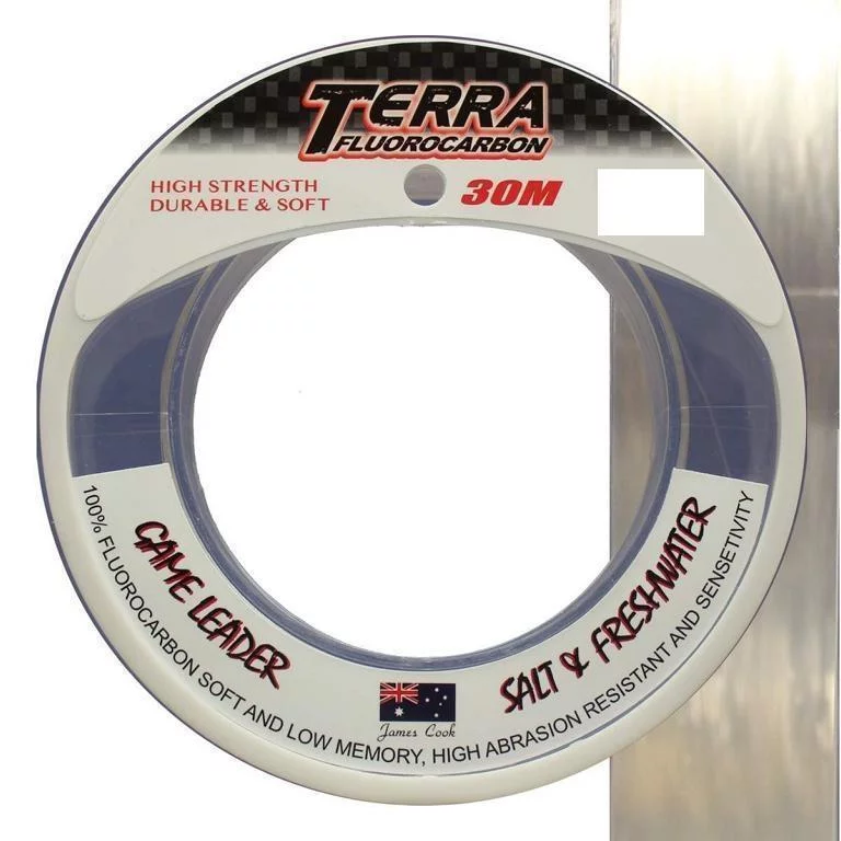 James Cook Terra Game Leader Fluorocarbon, Angelschnur, Vorfachschnur