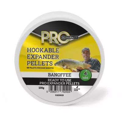 SONUBAITS Hookable Pro Expander - Fishmeal 6mm 100g — 4.00 Banoffee