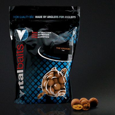 VITALBAITS Boilies The Mojo 30mm 1 kg — 14.0 1000 Kraken