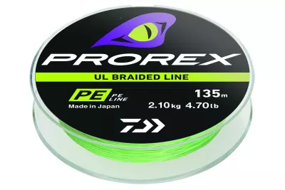 DAIWA Prorex UL Finesse Braid chartreuse PE0.25 1.80kg 135m — 135 PE 0.30 chartreuse