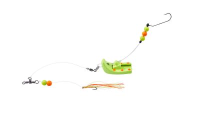 BALZER Plattfisch Perchman Rig, Gelb-Rote Punkte, 28g 1st — gelb / rote Punkte 28.0