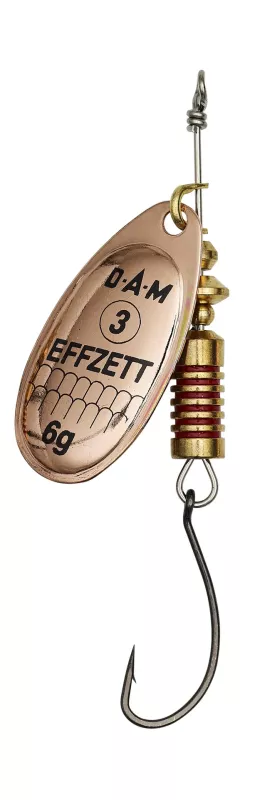 DAM EFFZETT Spinner Einfachhaken Kupfer 4.00g — kupfer 4.00