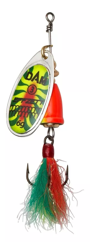 DAM EFFZETT Executor Spinner Dressed 3 Fire Shark 6.00g — Fire Shark 8.00