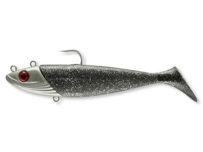 Cormoran Seacor Giant Shad XL green/pearl 23cm 325g 1st — 23.0 black/silver glitter