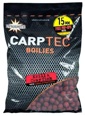 Dynamite Baits Carptec Boilies Krill & Crayfish 20mm 300g — 15.0 1800 Krill Crayfish