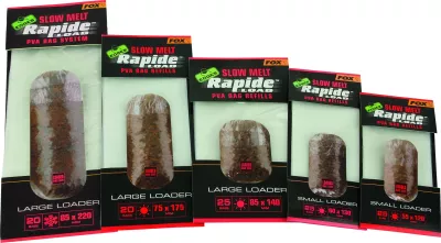 FOX Edges Rapide Refills Fast Melt 85mmx140mm x 25 bags — Refill 55 x 120mm langsam auflösend