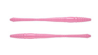 LIBRA LURES Dying Worm 80 Cheese 038-brown 12st, Forellenköder, schwimmend und aromatisiert — 7.00 Bubblegum Exotic Fruits