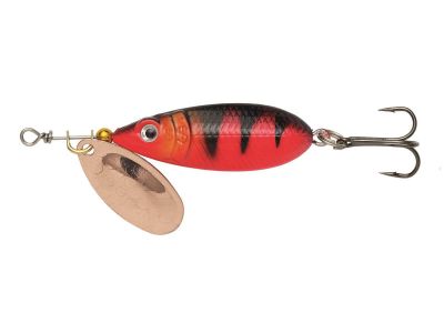 KINETIC Jackpot 9g Black/Silver Spinner — Red Tiger 9.00