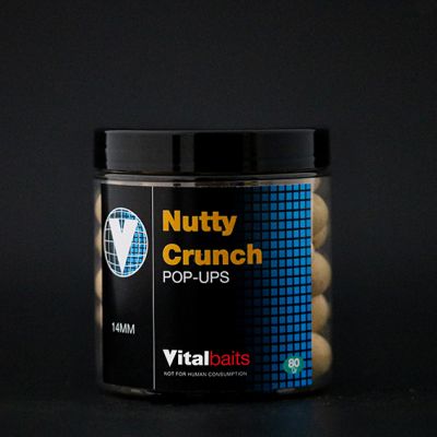 VITALBAITS Pop-ups NUTTY CRUNCH 14 mm 80 gr. — 18.0 Nutty