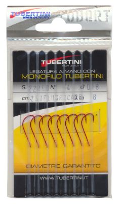 Tubertini Serie 22 Bienemadenhaken 8 0,18/250cm 8st — 4