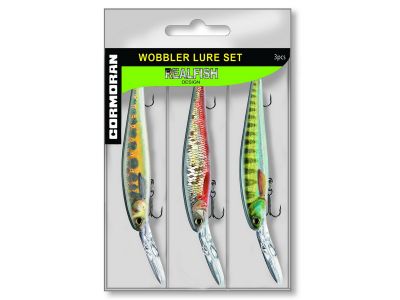 CORMORAN "Baby Brown Trout Design" Lure Set 5.0/5.5/6.5cm 3Stk. — mix 3