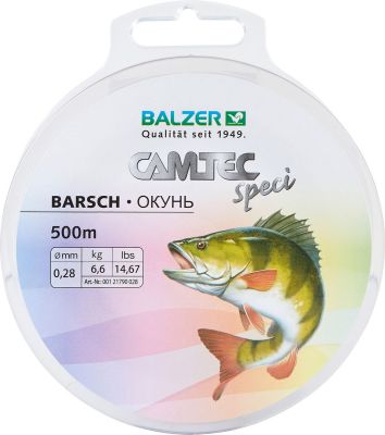 BALZER Camtec Speci Forelle 0,20mm, 500m — Barsch 0.22