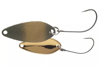 DAIWA Presso EV blue/silver 2.3cm 1.2g Blinker — green pellet 1.20