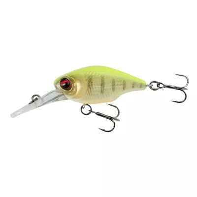 SAVAGE-GEAR Petit Gravity Crank SR 4cm Shiny Firetiger 4.3g Floating — DR 4.00 Fluorescent Yellow Tiger