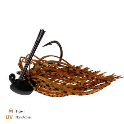 ZECK Skirted Jig Moor Kiwi 1/0 - 5g — 3/0 Brown 10.0
