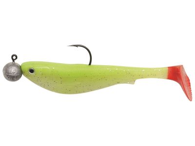 KINETIC Playboy R2F 130mm 25g Transparent Darkness 2st Gummifische Softbaits — 9.00 Chernobyl