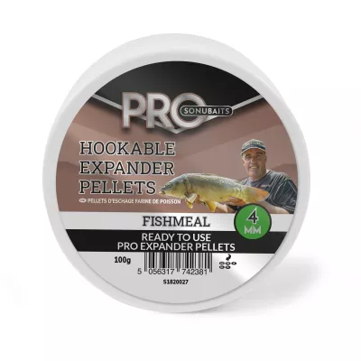 SONUBAITS Hookable Pro Expander - Fishmeal 6mm 100g — 4.00 Fishmehl