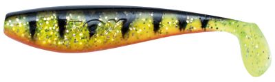 FOX RAGE Zander Pro Ultra UV 10cm/4" Lemontiger x 5pc — 7.50 Perch