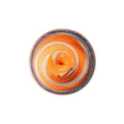 BERKLEY PowerBait Trout Bait Turbo Dough Strawberry Dream 50g — Orange Soda
