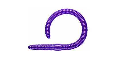 LIBRA LURES Flex Worm 95 Cheese 031-olive 10st, Forellenköder, schwimmend und aromatisiert — 9.50 Purple Glitter Cheese