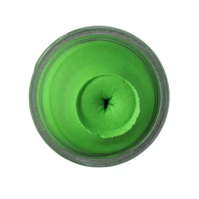 BERKLEY PowerBait Sinking Glitter Trout Dough Black — Spring/Lime Glitter