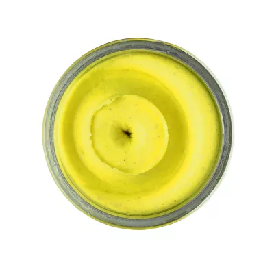 BERKLEY PowerBait Trout Dough Fruits Strawberry Dream — Sunshine Yellow