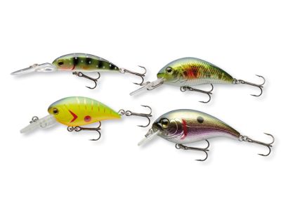 CORMORAN "Baby Brown Trout Design" Lure Set 5.0/5.5/6.5cm 3Stk. — Barsch