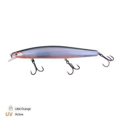 ZECK Zander Läufer 10.5cm - 0.5m F Moor Kiwi — Shallow 12.5 Ukki Orange