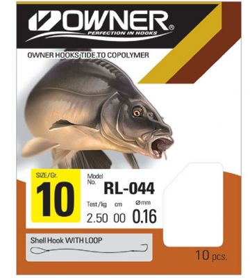 OWNER RL-044 Karpfen 10 70cm Schwarz — 6
