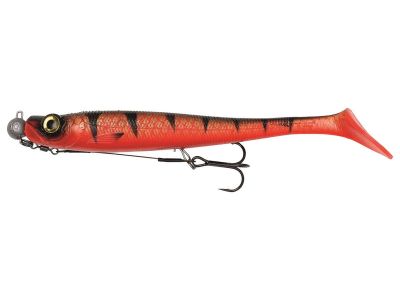 KINETIC Playmate R2F 150mm 30g Shiner 1st Gummifische Softbaits — 15.0 Brown Tiger