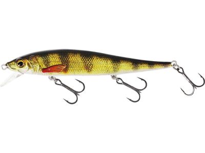 Westin Jerkbite SR Jerkbait 9cm 8g Suspending Headlight - Wobbler — SR Floating 13.0 Real Perch