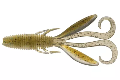 DAIWA Steez Hog black shrimp head 5.6cm 10Stk. Gummikrebs — 5.60 lake shrimp