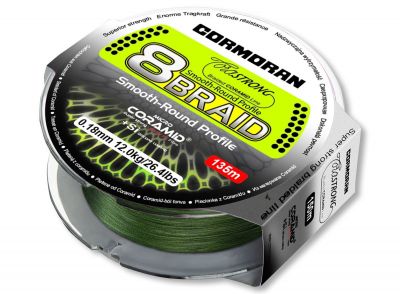 CORMORAN Corastrong 8-Braid grün 0.16|11.4kg|135m — 1200 grün 0.40